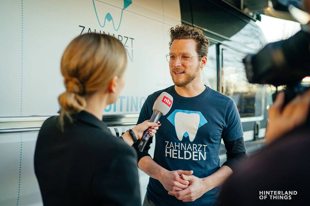 Zahnarzt-Helden auf der Hinterland of Things 2019
