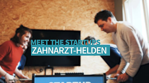 Startup-Luft in Bielefeld mit den Zahnarzt-Helden